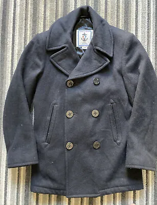 Buy STERLINGWEAR Anchor Collection Pea Coat. Black. 34R • 8.49£