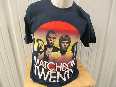 Buy Vintage Hanes Matchbox Twenty 2013 Medium Blue T-shirt Preowned Goo Goo Dolls • 31.59£
