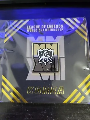 Buy Authentic RIOT Games League Of Legends Merch Worlds 2018 Pin OOP RARE • 56.99£