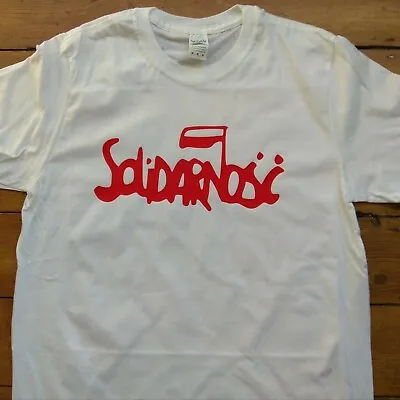 Buy Solidarnosc T-Shirt - Poland, Protest, Solidarity, Polish, 1980, Various Colours • 17.99£
