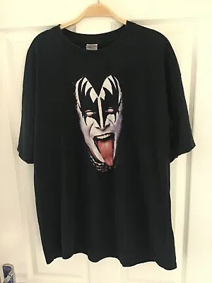 Buy Vintage Original 2002 Graphic Kiss T-shirt Front And Back Detail Black Fade XL • 24.99£