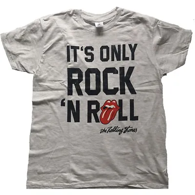 Buy The Rolling Stones Its Only Rock N Roll Grey T-Shirt NEW OFFICIAL • 14.89£