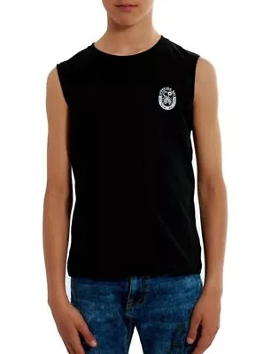 Buy T-Shirt Junior Sleeveless Print Back Scorpion Bay • 27.97£