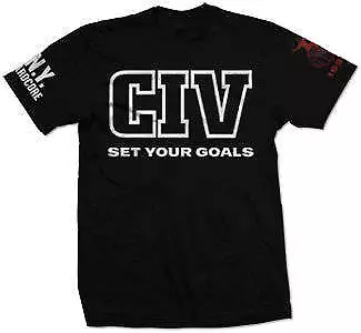 Buy New Music CIV  Set Your Goals  T Shirt • 21.68£