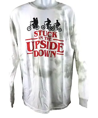 Buy Stranger Things Stuck In The Upside Down Women’s JUNIOR Long Sleeve Shirt XL • 14.20£