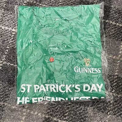 Buy New Vintage Guinness St. Patrick’s Day Green T Shirt Size Large L BA12 BNIB • 12£