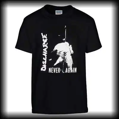 Buy DISCHARGE Never Again T/shirt Mens All Size S-5XL Punk Exploited Varukers G.b.h. • 14.99£