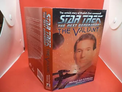 Buy STAR TREK THE NEXT GENERATION Novel Fiction Book Story THE VALIANT Jan Friedman • 4.99£