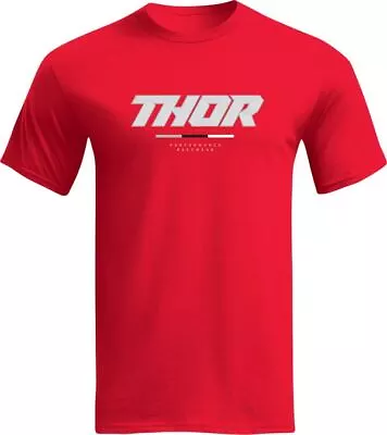 Buy THOR Corpo MX Motorcross T-Shirt Red 2023 Model • 36.99£