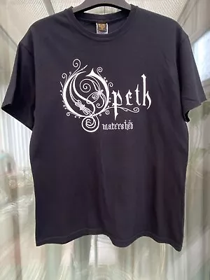Buy OPETH WATERSHED STOCKHOLM POSTMARK 6 MARCH 2008 T SHIRT  **Very Good Condition** • 17.99£
