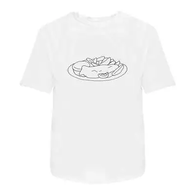 Buy 'Fish & Chips' Men's / Women's Cotton T-Shirts (TA023298) • 11.89£