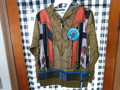 Buy Fortnite Boys Hoodie Jacket Dire Werewolf Long Sleeve Full Zip Brown Size M NWT • 4.01£
