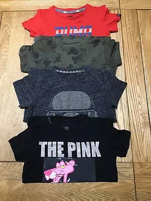 Buy Boys T-Shirt Bundle Size Range 3-5yrs Puma Next Star Wars Casual T-Shirts • 0.99£