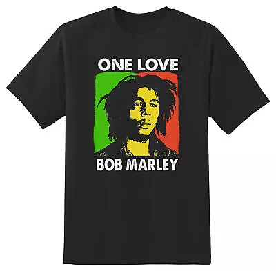 Buy Bob Marley One Love Official Tee T-Shirt Mens • 15.99£