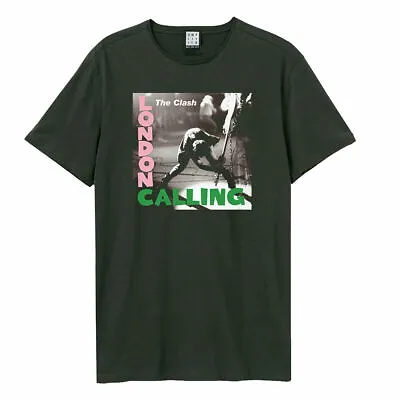 Buy Amplified The Clash - London Calling Charcoal T-shirt • 22.95£