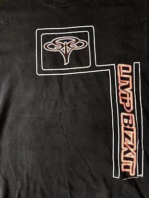 Buy Limp Bizkit 1999 Limptropolis Concert Tour Tshirt Men M Giant Tag Black RARE • 122.86£