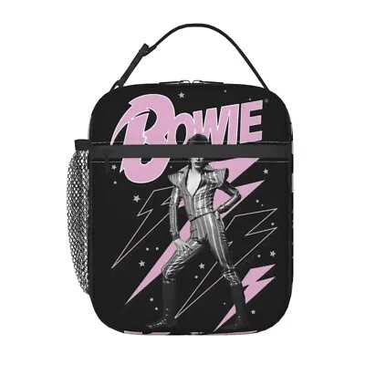 Buy Unisex Lightning Davids Bowies Merch Insulated Reusable Thermal Food Lunch Bag • 24.01£