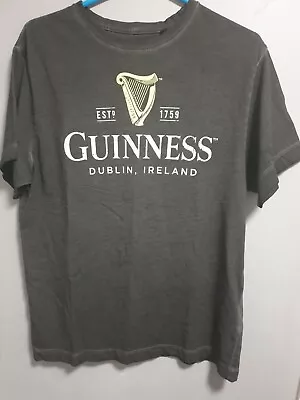 Buy GUINNESS MENS T-SHIRT SIZE M, BRAND NEW, By POETIC BRANDS ( GREY) • 8.50£
