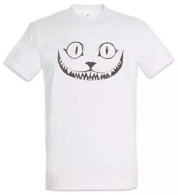 Buy Cheshire Cat II T-Shirt Alice In Cat Cats Wonderland Love Addicted Addiction • 21.54£