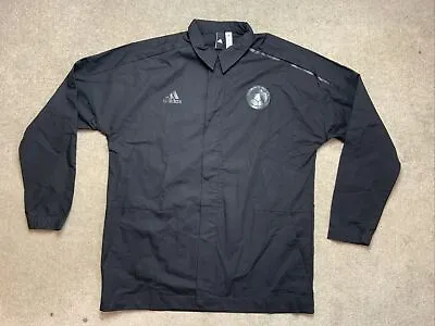 Buy Adidas Colombia Woven Anthem Jacket Coat Top Black Football Mens Size Large Rare • 5£
