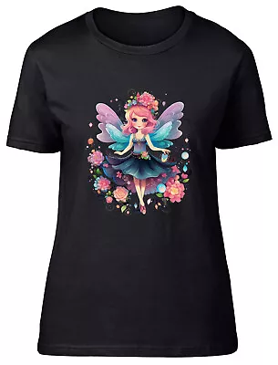 Buy Magical Fairy Womens T-Shirt Kawaii Enchanted Wings Mythical Ladies Gift Tee • 8.99£