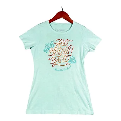 Buy Zac Brown Band 2016 Black Out The Sun Tour Womens Shirt Size XS • 14.20£