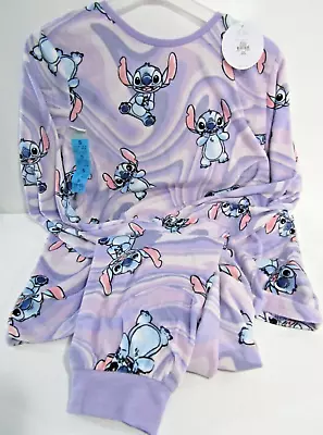 Buy Primark Disney Stitch Pyjamas Soft Pjs Nightwear Long Sleeve Top Bottoms Small • 19.99£