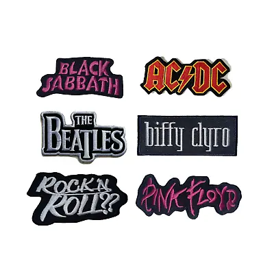 Buy Music Embroidered Patches Badges Transfer Clothes Shirts Embroidery Patch Craft • 2.99£
