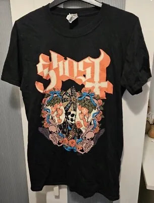 Buy Ghost T Shirt Rare Rock Metal Band Merch Tee Size Medium Papa • 18.50£