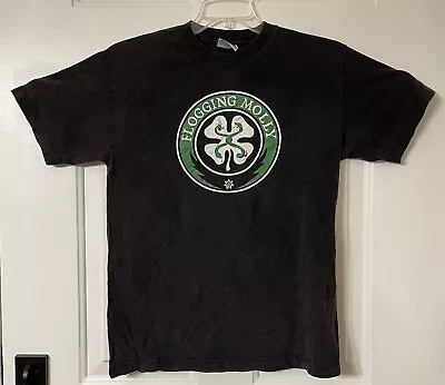 Buy  Flogging Molly  L Black Shirt  KEB431 • 197.34£