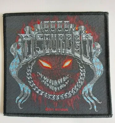 Buy Official Disturbed Sew On Embroidered Patch NEW No72 • 4£