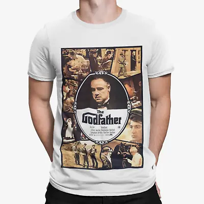 Buy Godfather Group T-Shirt - Film Movie Cool TV Action Funny Gang Scarface Mafia • 8.39£