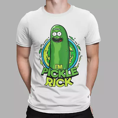 Buy Rick And Morty T-Shirt I'm Pickle Rick Official Fan Schwifty Funny Cartoon Retro • 6.99£