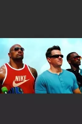 Buy Nike Ace Logo Blue Tank Vest Top Blue Athletic The Rock Pain & Gain Movie L-XL • 24.99£