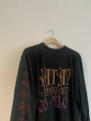 Buy Rob Zombie Satan Co Pilot Long Sleeve Tshirt 1998 Vintage • 90£