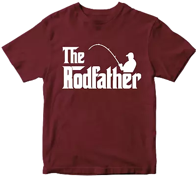 Buy The RODFATHER T-shirt Parody Funny Joke Fishermen Father Day  Gifts • 9.99£