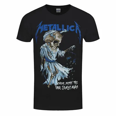 Buy Official Metallica T Shirt Doris Black Classic Rock Metal Band Tee Licensed NEW  • 14.93£
