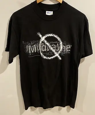 Buy Vintage 2001 Mudvayne Tour Graphic T-Shirt Black Double Sided Men’s Size Medium • 59.38£