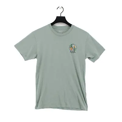 Buy Vans Men's T-Shirt S Green 100% Cotton Basic • 10.50£
