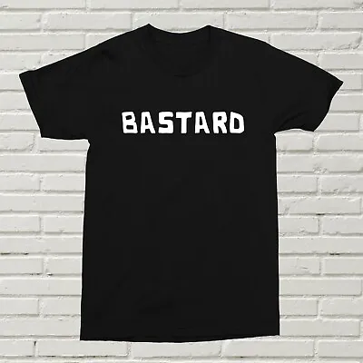 Buy Bastard T-Shirt Funny Rude Alternative Offensive Gift Present Birthday Christmas • 11.99£