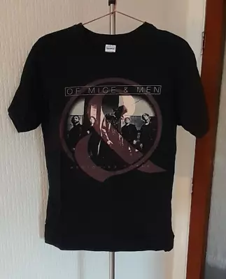 Buy Of Mice And Men (Band) Tour T-Shirt With Backprint - Medium • 6.99£