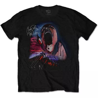 Buy Pink Floyd The Wall Dave Gilmour Roger Waters Official Tee T-Shirt Mens Unisex • 15.99£