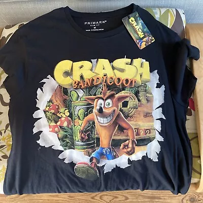 Buy Crash Bandicoot T Shirt Medium • 1.04£