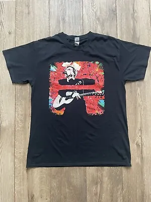 Buy Heavy Cotton Ed Sheeran 2022 Mathematics Tour T Shirt Size L Black Short Sleeve • 19.95£