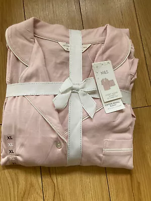 Buy BNWT M&S  Pink Cool Comfort™ Cotton Modal Shortie/ Shorts Pyjamas Medium RRP £25 • 12.99£
