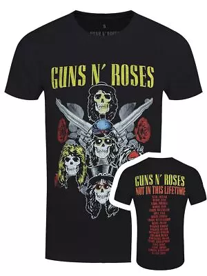 Buy Guns N' Roses GNR T-shirt Pistols & Roses Men's Black • 16.99£