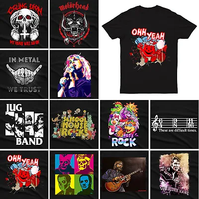 Buy Rock Band Heavy Death Metal Music Punk Mens Womens Oversized T Shirt #P1#PR#M#2 • 13.49£