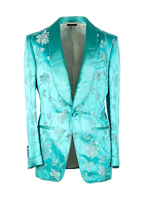 Buy TOM FORD Atticus Turquoise Tuxedo Dinner Jacket Size 46 / 36R U.S. Jacket Bla... • 2,699.10£
