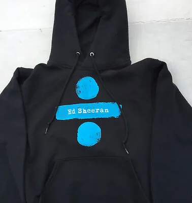 Buy Ed Sheeran Black Divide Tour Kangaroo Pocket Hoodie Sweatshirt Size Small • 11.36£