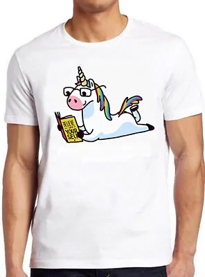 Buy Unicorn Believe In Yourself Rainbow LGBT Funny Meme Gift Tee Cult  T Shirt M756 • 6.35£